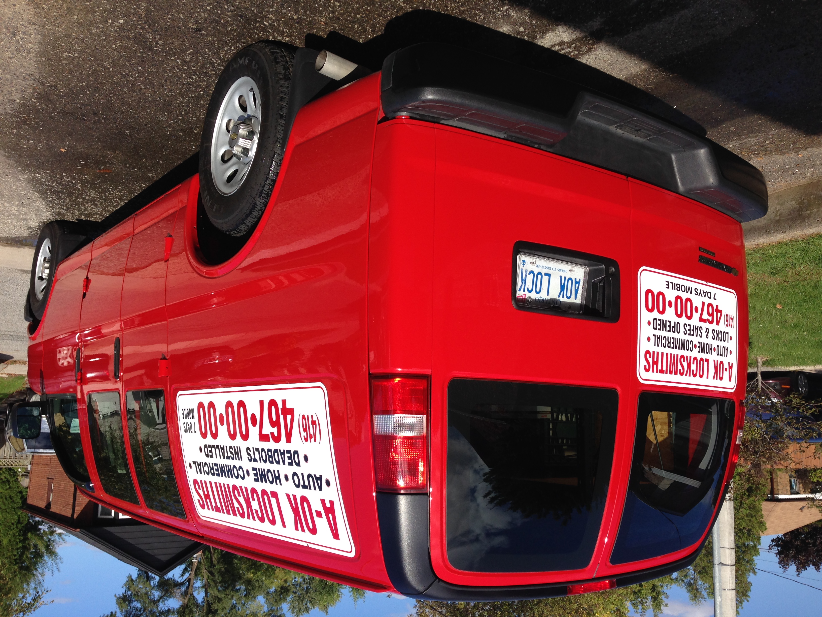 A-OK LOCKSMITHS Company Car